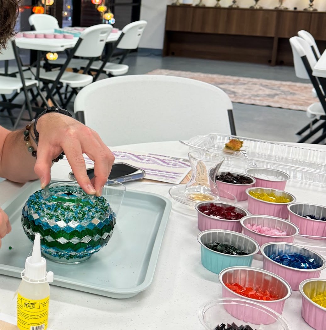 Turkish Mosaic Lamp Workshop 1