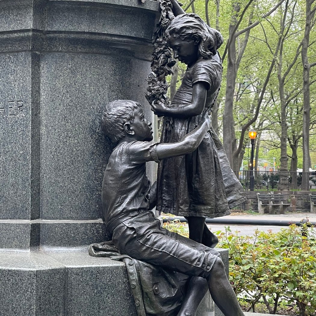 Henry Ward Beecher Statue 3