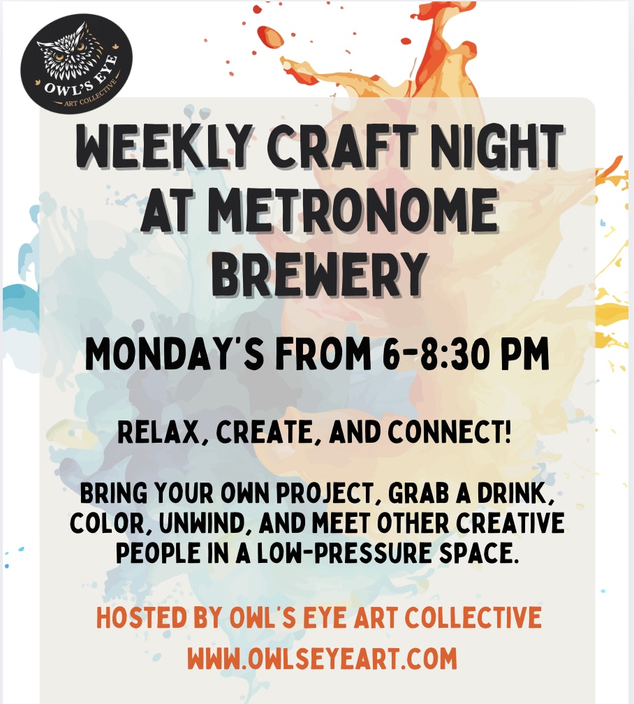 Community Weekly Craft Night