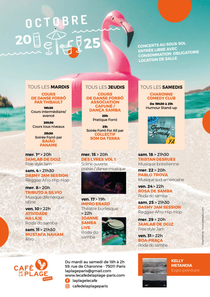 Programmation Musicale Octobre 2025 1