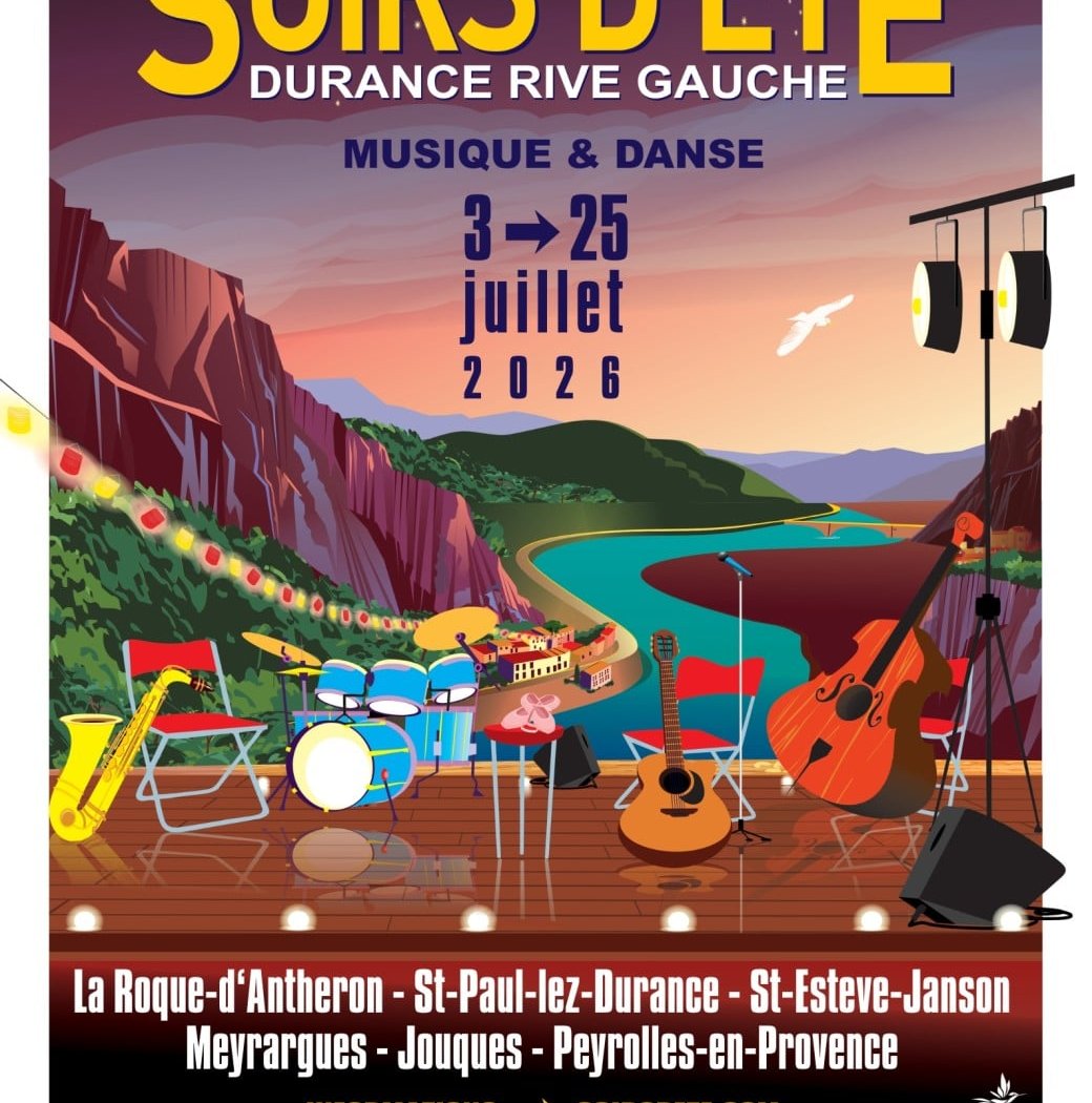 Concert de musique de films aux Soirs d’été Durance Rive Gauche 2