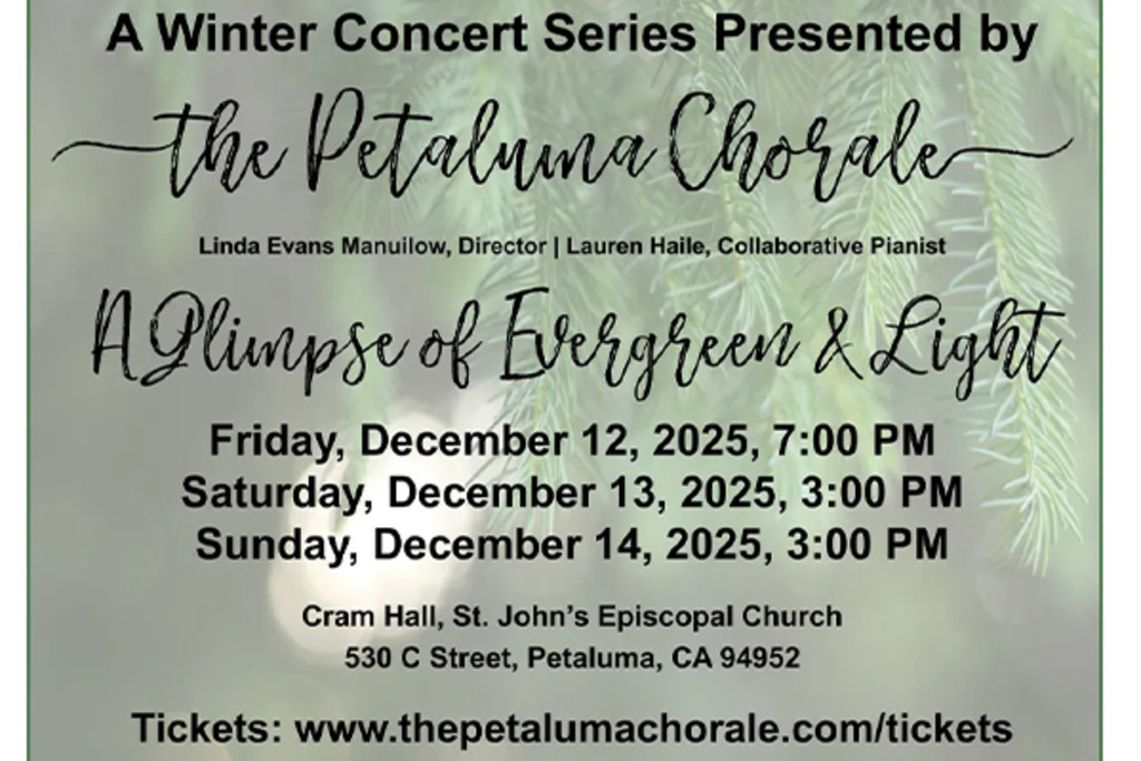 Petaluma Chorale Winter Concert 1
