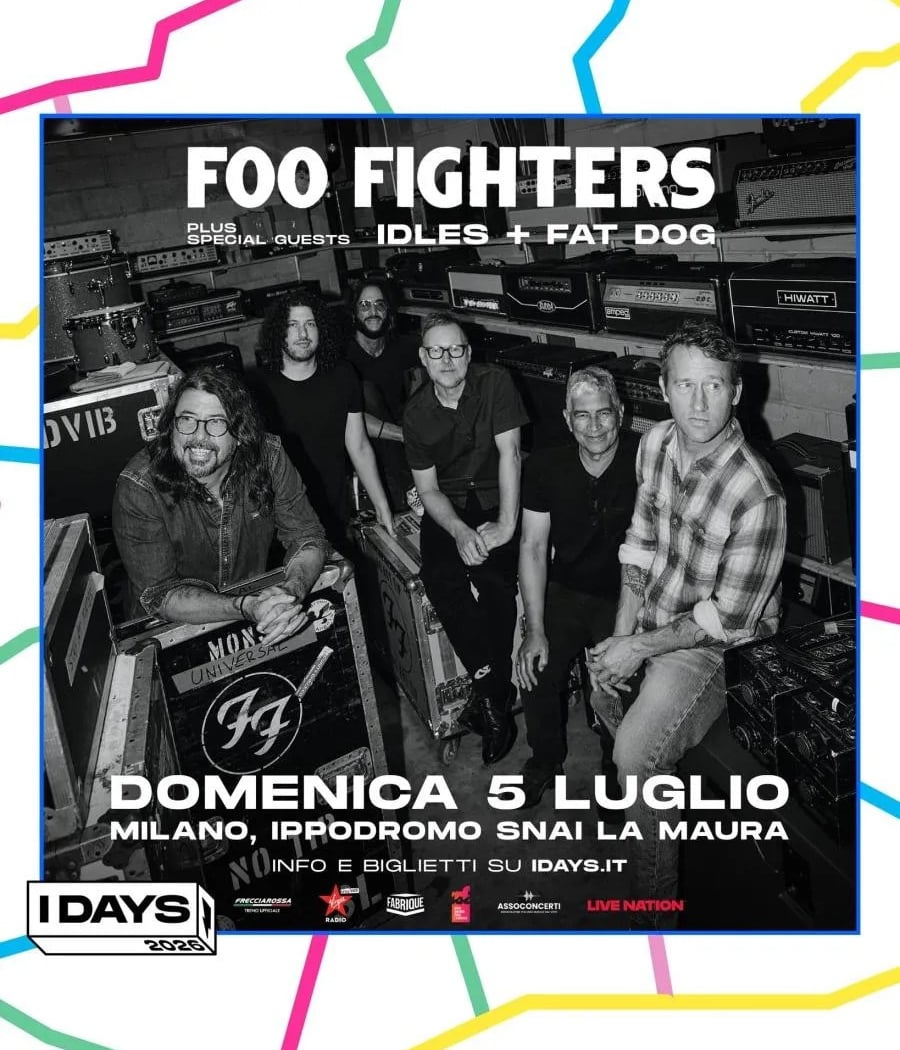 Foo Fighters at I-Days Milano 1