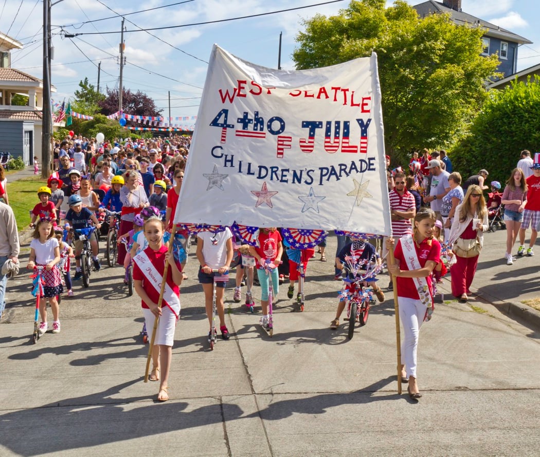 West Seattle 4th of July Kids Parade 3