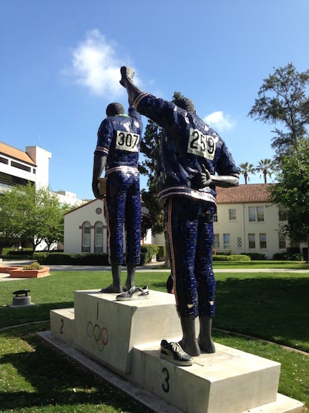 Victory Salute Statue 2