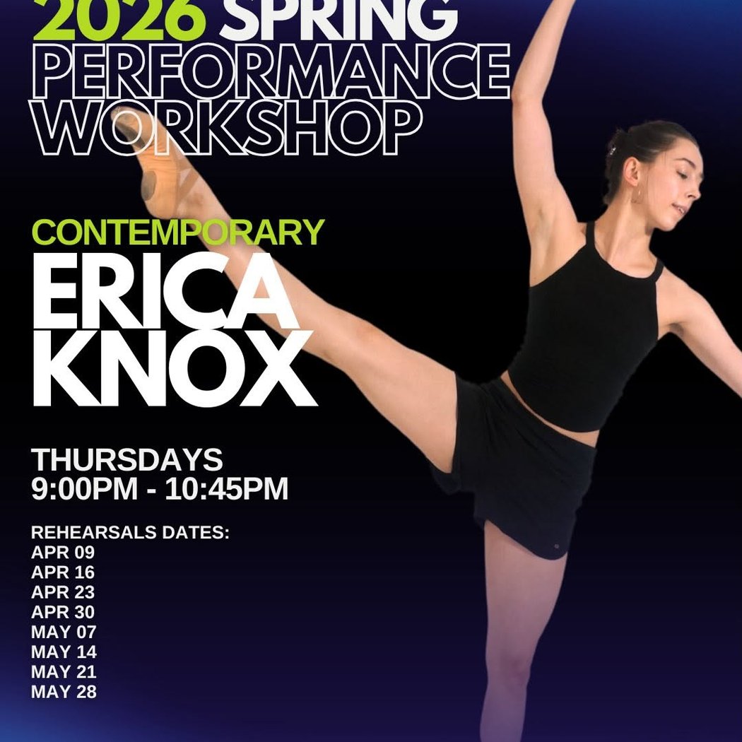 2026 Spring Performance Workshop | Contemporary (Beg/Int) w/ Erica 1