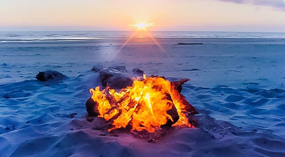 Bonfires at Ocean Beach 3