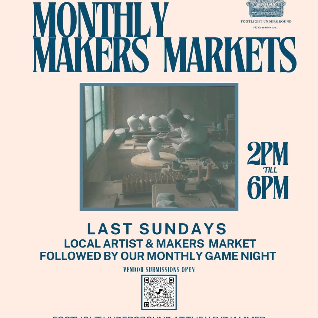 Footlight Presents Makers Market & Game Night