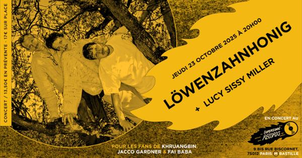 LÖWENZAHNHONIG + Lucy Sissy Miller en concert 1