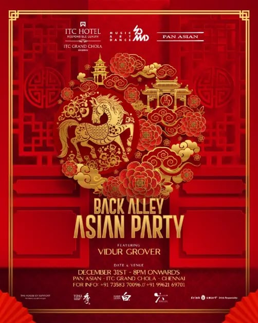 Back Alley Asian Party - A NYE Celebration Party 1