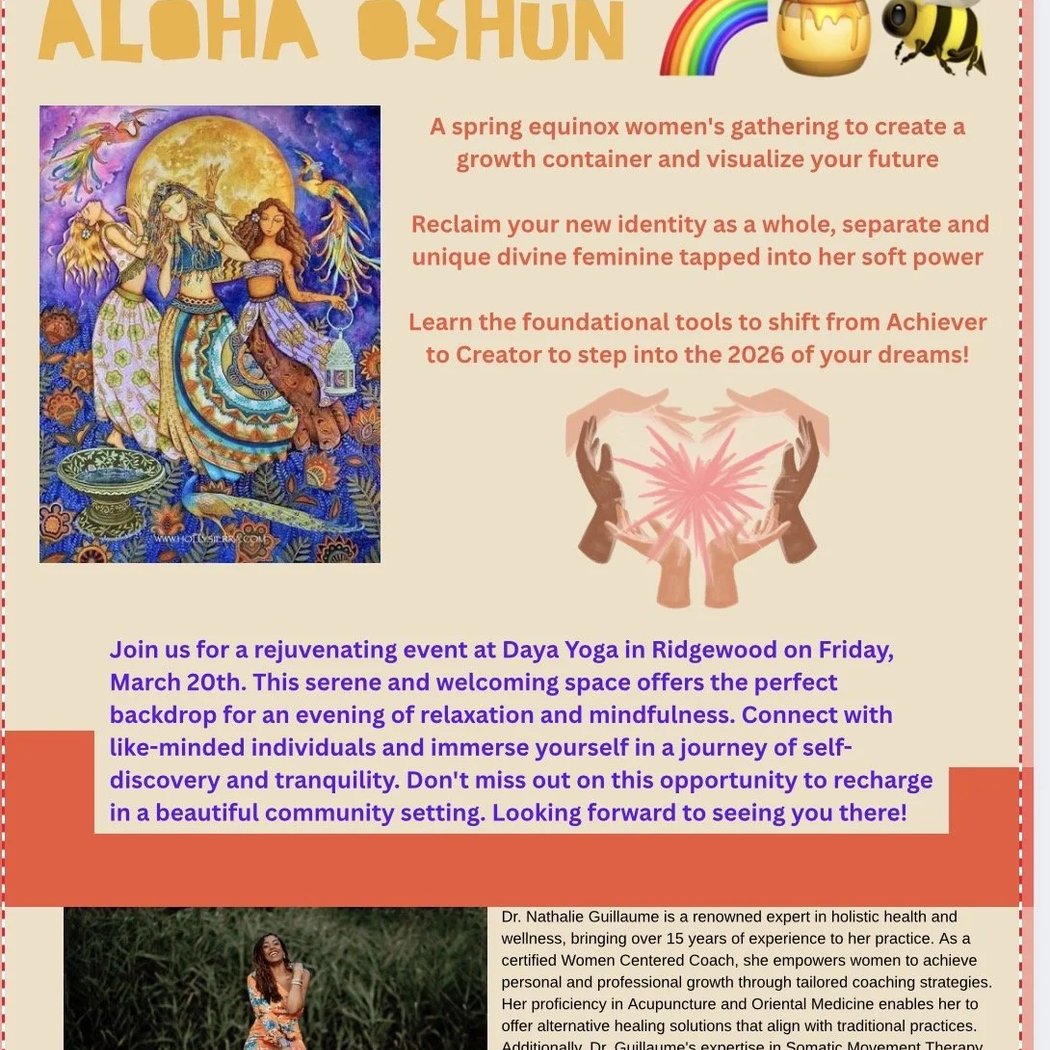 Aloha Oshun: A Spring Equinox Women's Gathering 1