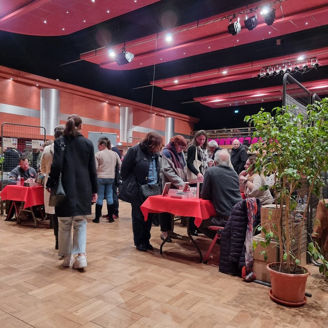 Le Coquelicot noir, salon du polar 2
