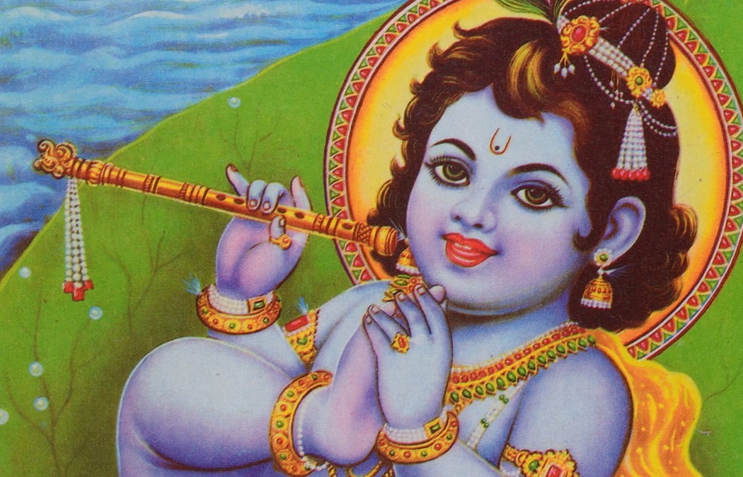 Familienführung: Baby Krishna. Ein blaues Wunder