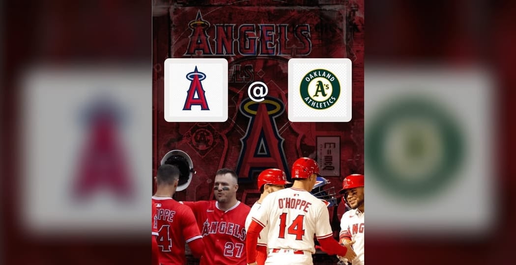 Angels at Athletics
