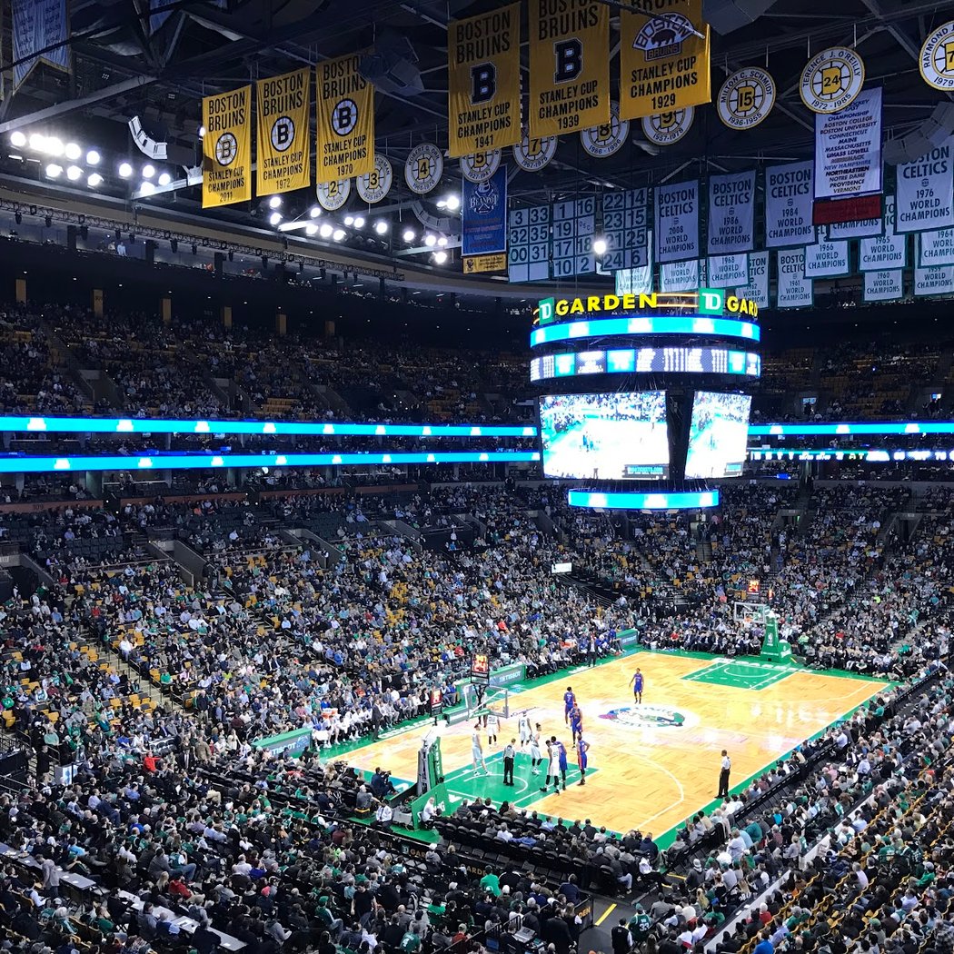 Cal Alumni Night at the Celtics 1