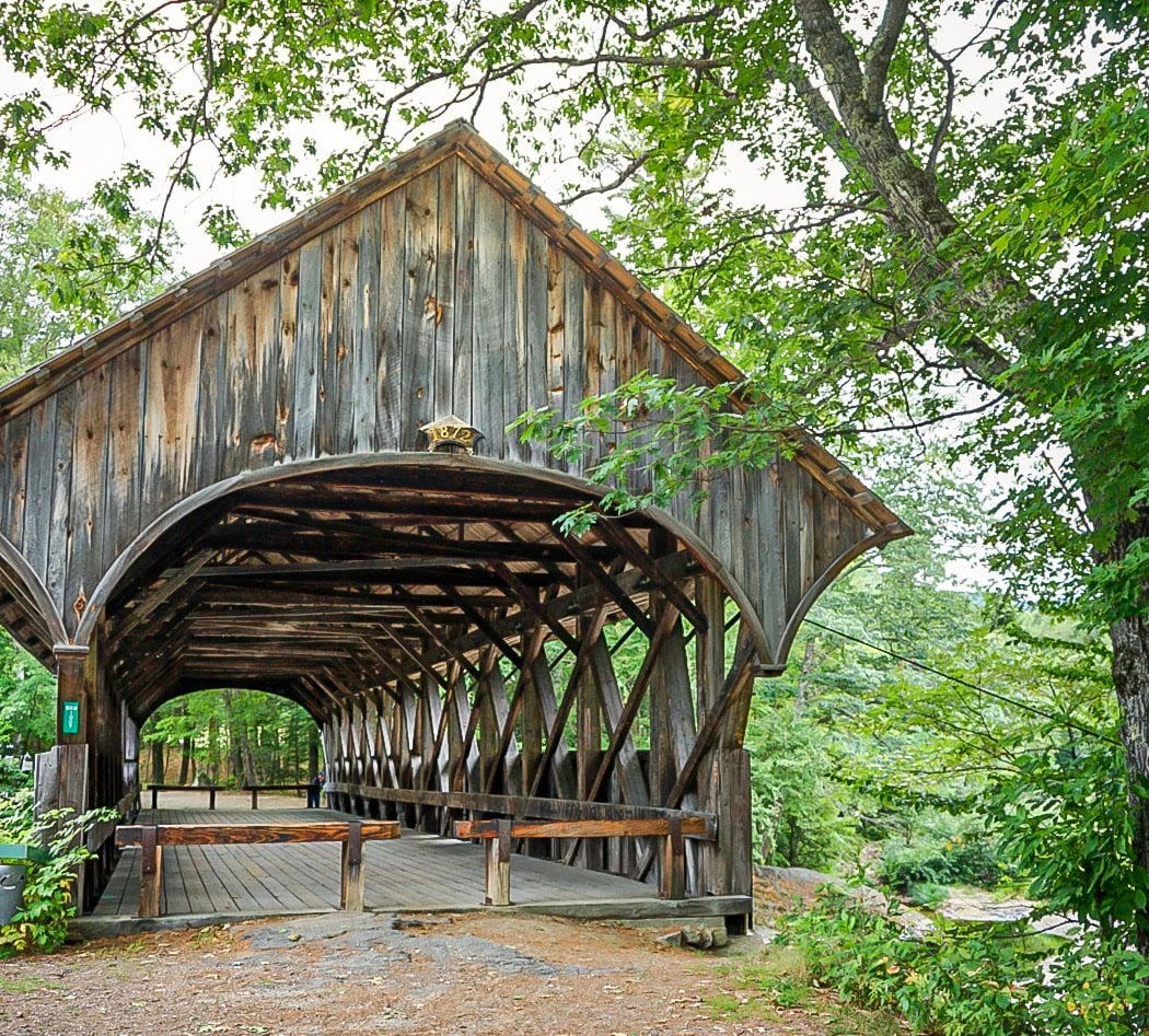 Historic Sunday River Covered Bridge 2