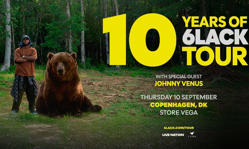 10 Years of 6LACK Tour