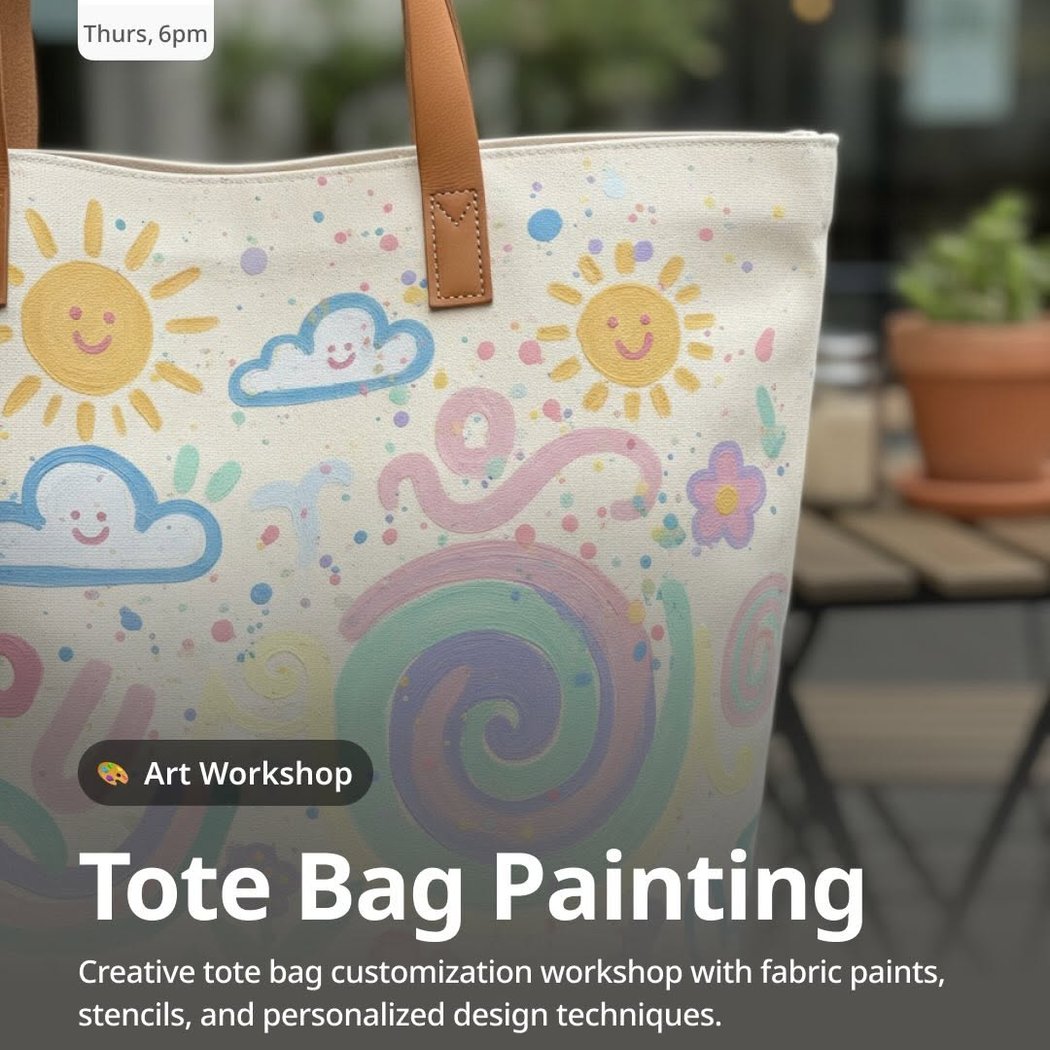 Tote Bag Painting 1