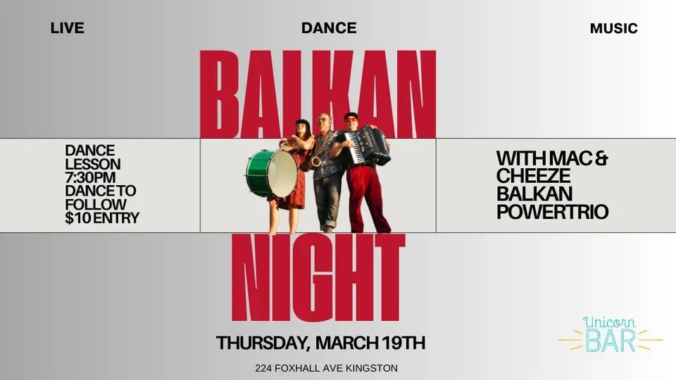Live Balkan Music with @macncheezbpt 1