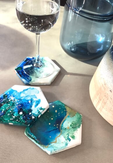 Valentine's Day Coaster Making Workshop 1