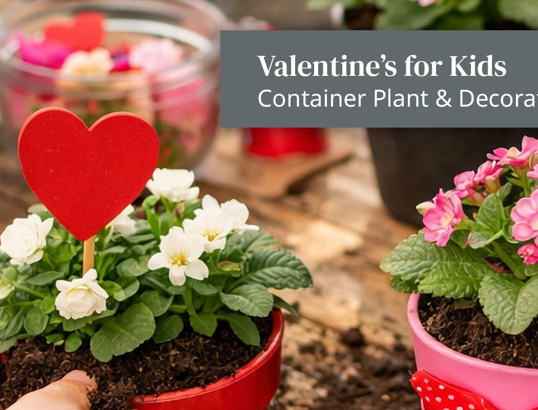 Valentine’s Day Gardening Activity for Kids 1