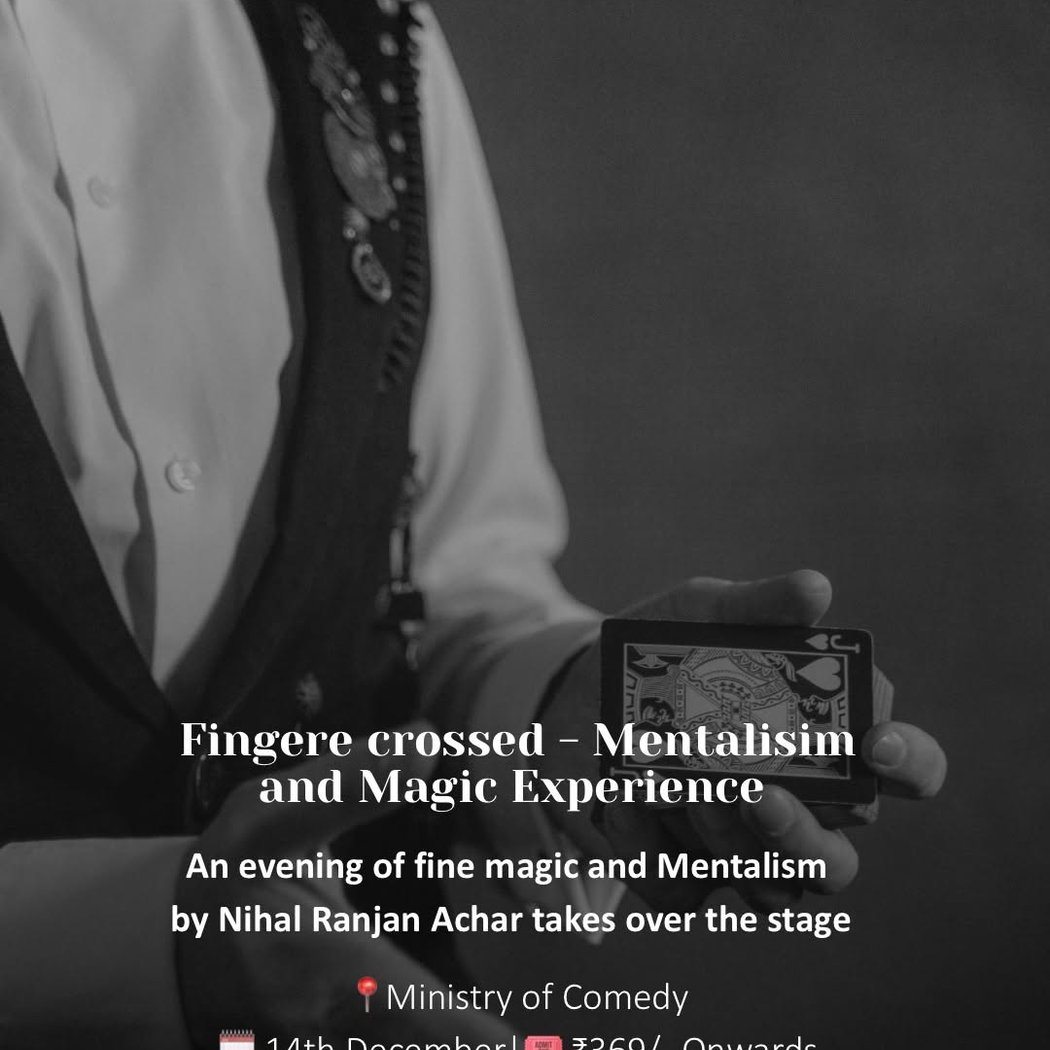 Fingers Crossed - Mentalism & Magic Experience 1