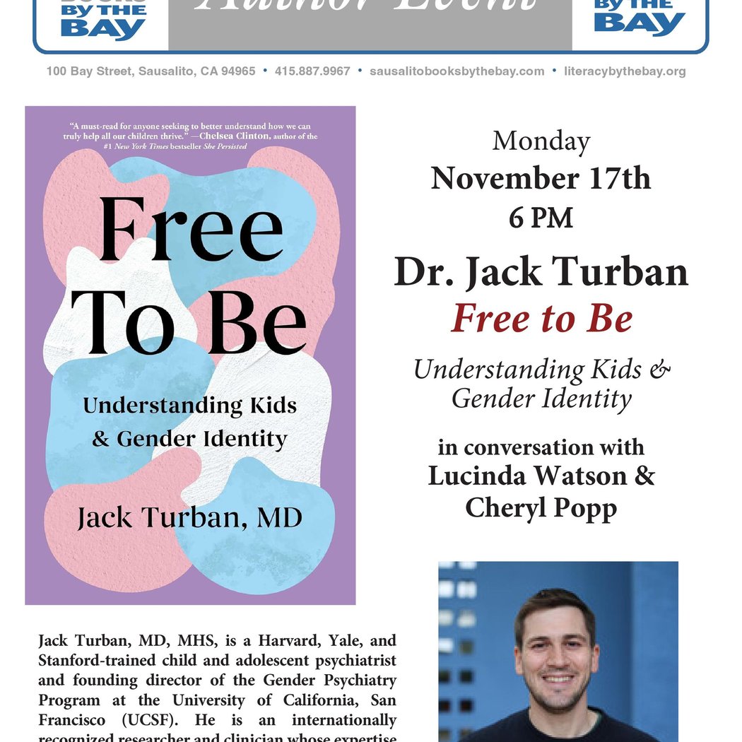 Jack Turban Free to Be – Understanding Kids & Gender Identity 1