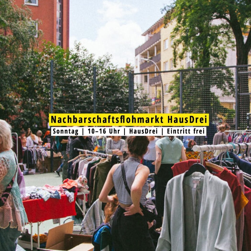Nachbarschaftsflohmarkt HausDrei 2