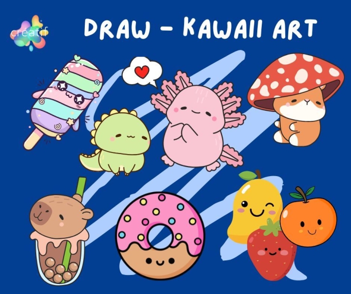 Art Class: Kawaii Drawing (Age 8-10 Yrs) 1