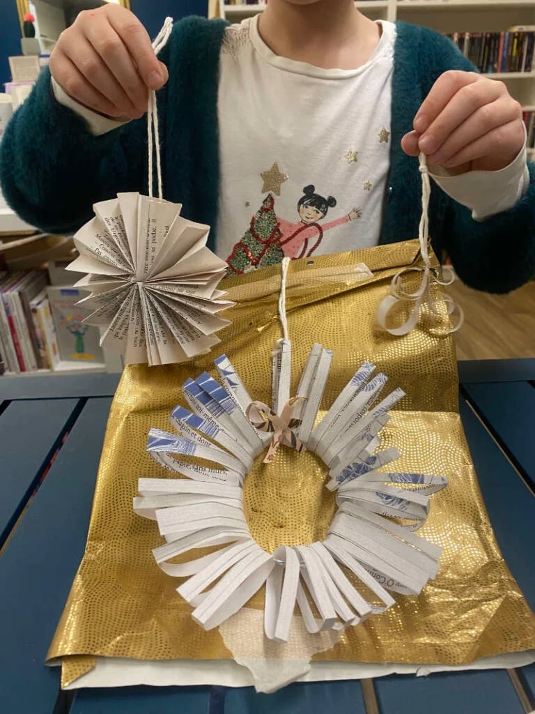atelier confection de décos de Noël pour enfants 1