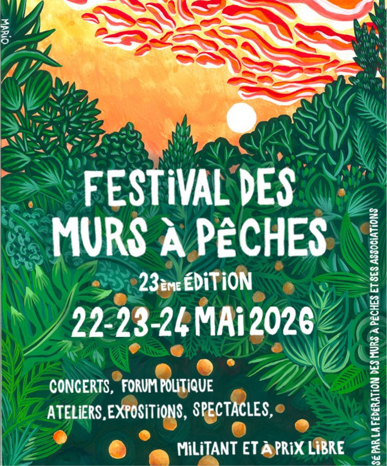FESTIVAL DES MURS À PÊCHES 1