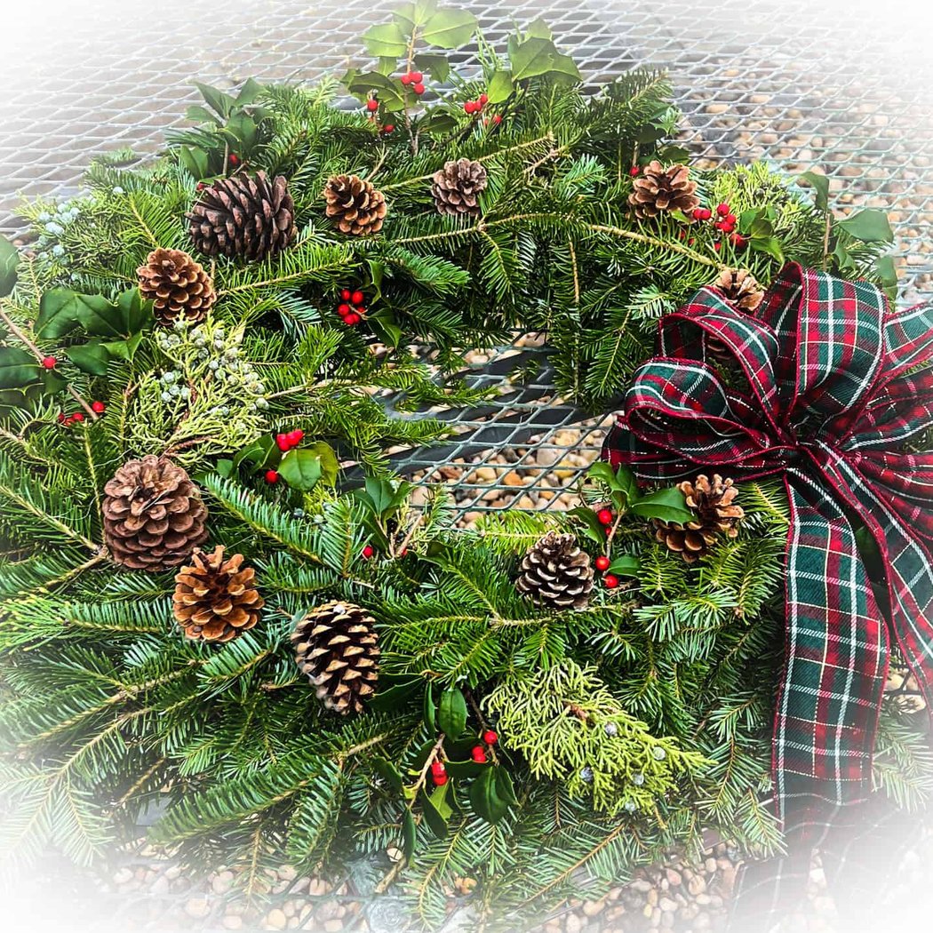 Holiday Wreath Workshop 1