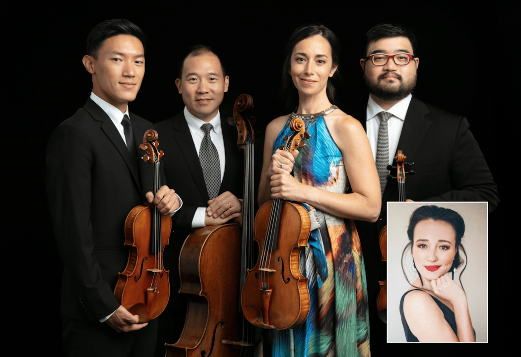 Parker Quartet and Fleur Barron concert 1