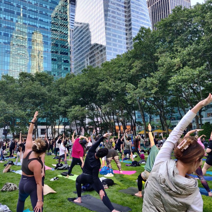 Bryant Park Yoga 3