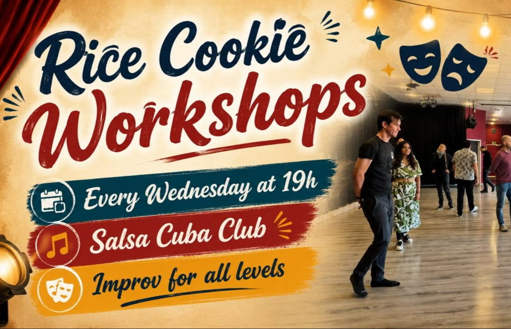 Rice Cookie Improv English Drop-In Workshops