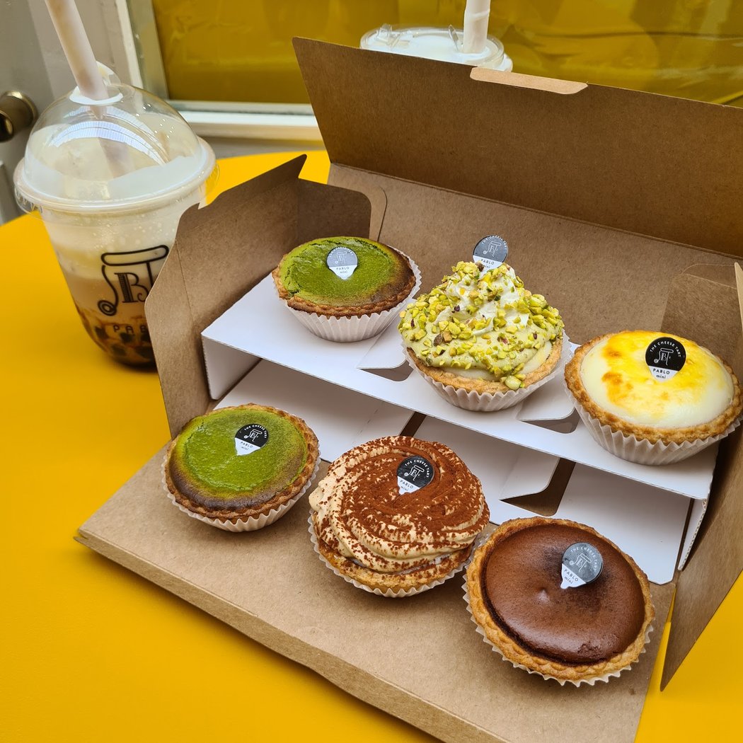 Pablo Mini Opéra Cheese Tart Store 1