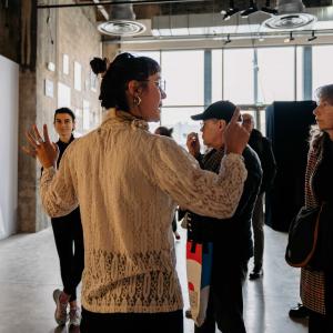 Visite guidée de l'exposition "Simulacres" 1