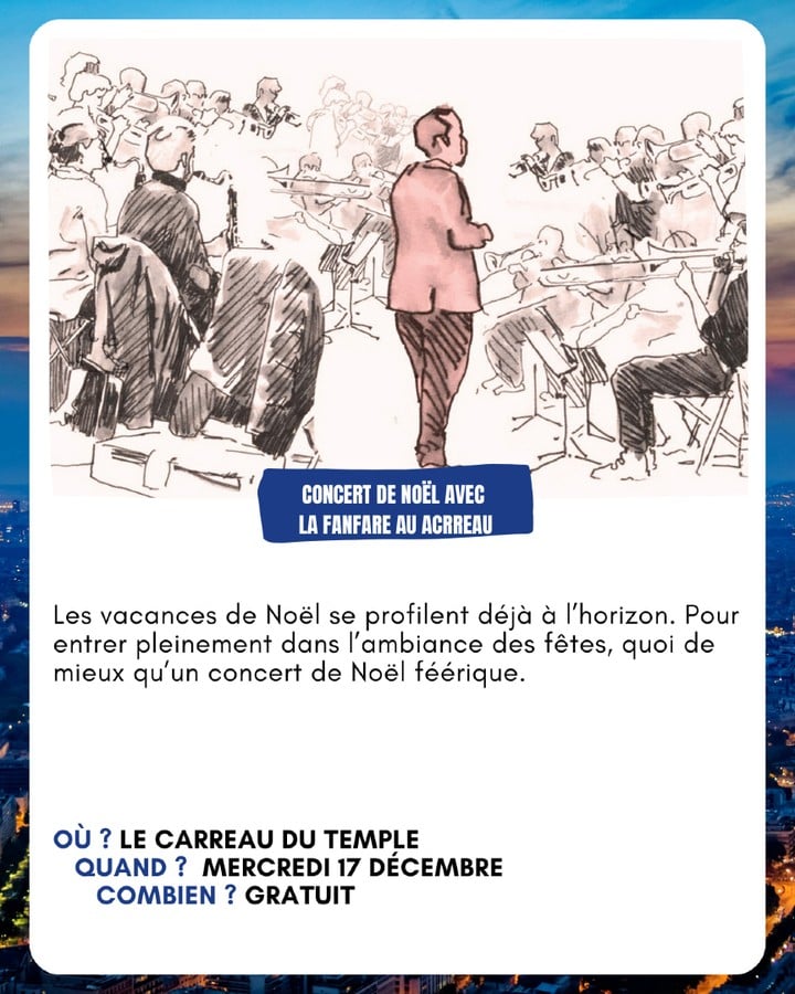 Concert de Noël avec La Fanfare 1