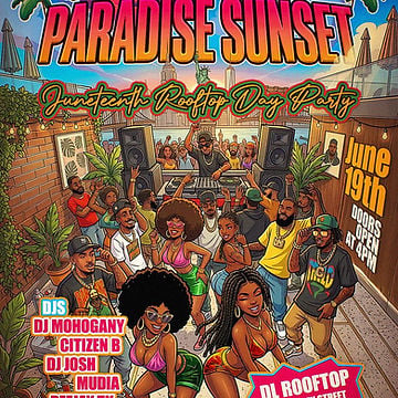 Paradise Sunset NYC Rooftop Day Party 1