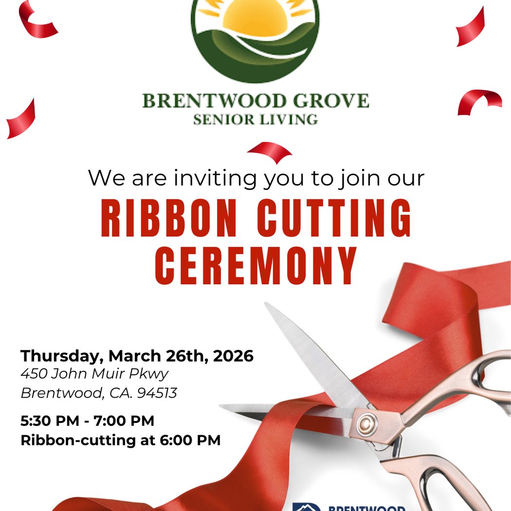 Brentwood Grove Senior Living Grand Opening Ribbon Cutting 1