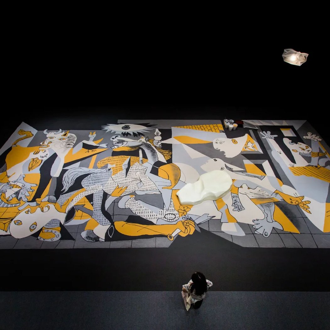 Guernica in Sand 1