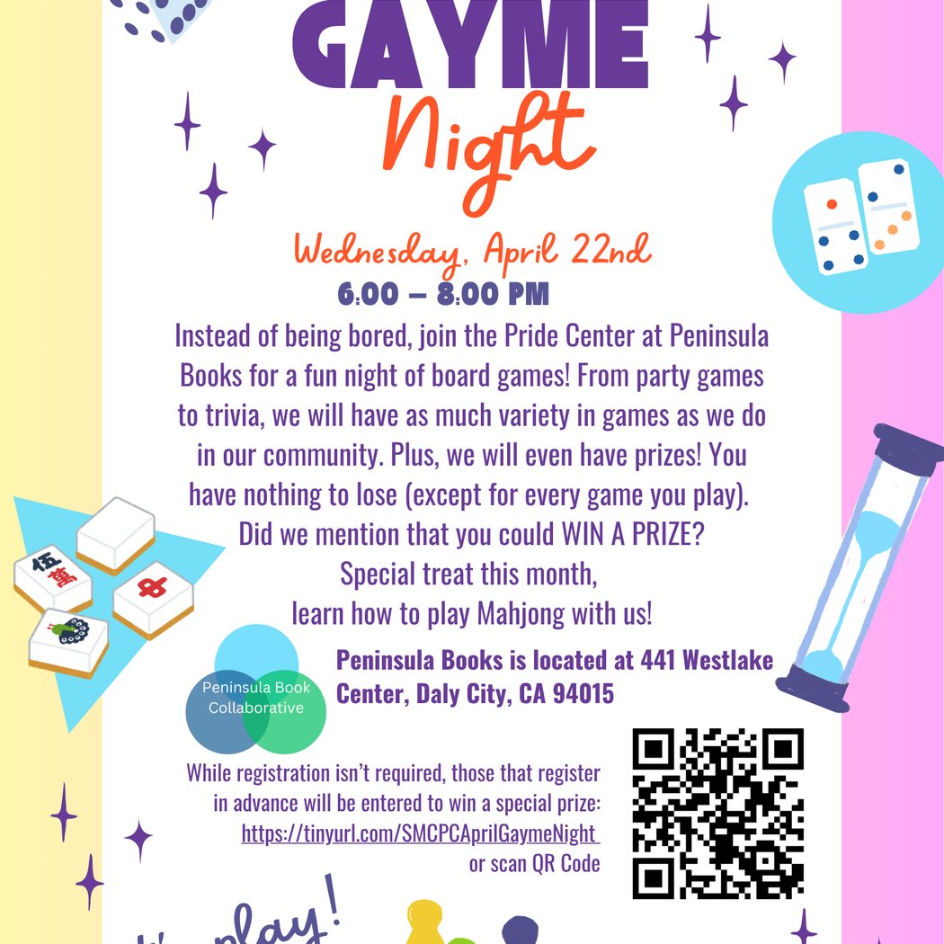Pride Center Gayme Night 1