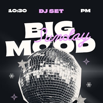 Big Mood Sunday Party 1