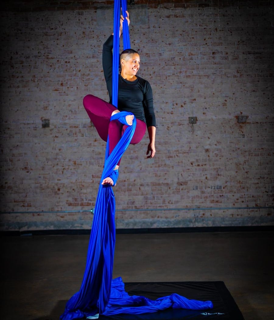Beginning Aerial Silks August Class Series 1