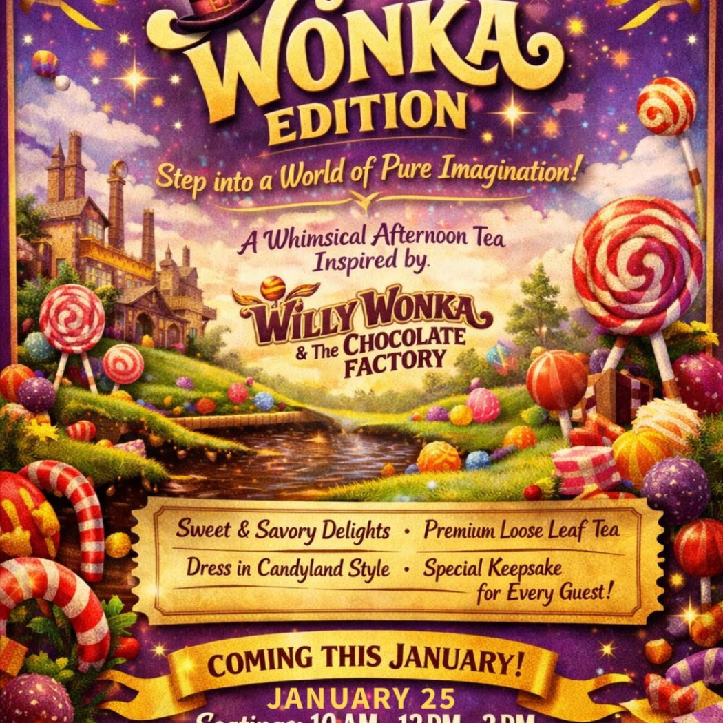 Chill Afternoon Tea: Wonka Edition