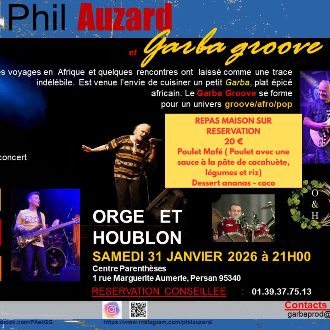 Phil Auzard & Garba Groove Concert 1