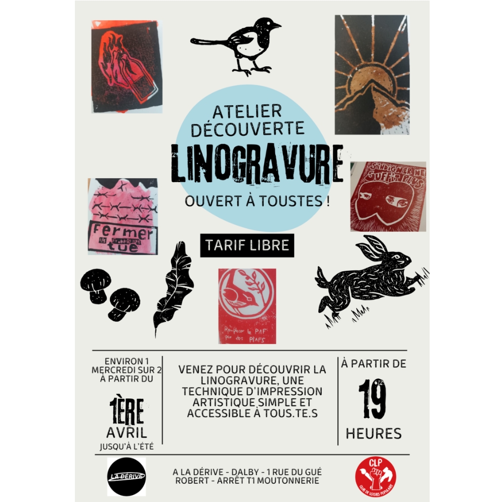 Atelier de linogravure 1