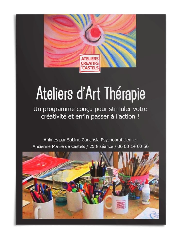 ATELIERS CREATIFS DE CASTELS / Art thérapie 1