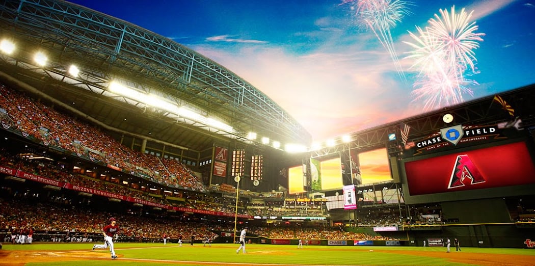 Arizona Diamondbacks Offer Chase Field Firework Spectacular for July 4th Weekend 1
