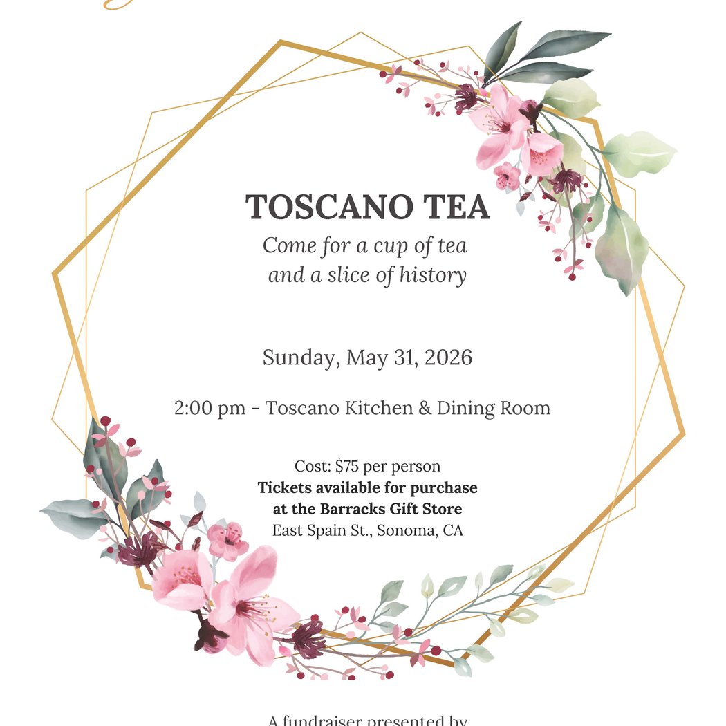TOSCANO TEA – SPParks Fundraiser 1